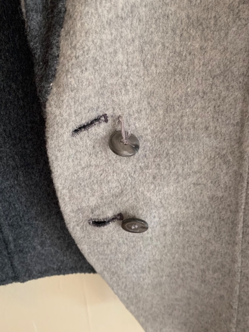 Reversible Boiled Wool Jacket Sweater (M-L) - Picture 13 of 13